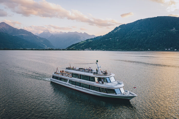 Round trip with the MS Schmittenhöhe at Lake Zell | © Zell am See-Kaprun Tourismus 
