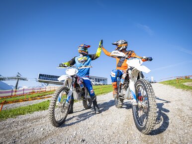 E-motocross park for young and old on the Schmittenhöhe | © Schmittenhöhe