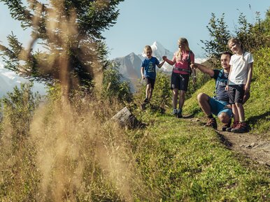 Hiking with the whole family on the Maiskogel | © Zell am See-Kaprun Tourismus