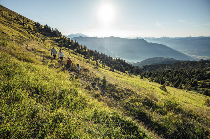 Hiking with the whole family in Zell am See-Kaprun | © Zell am See-Kaprun Tourismus