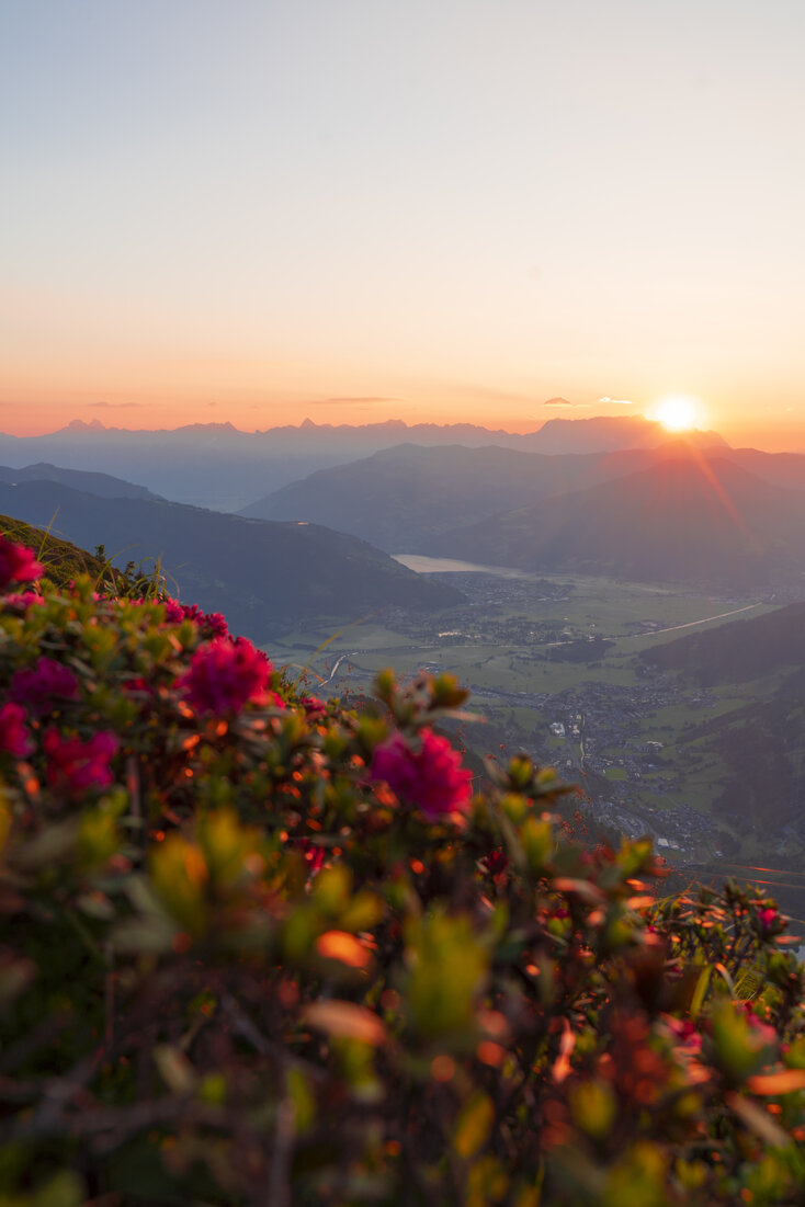 Die wunderschöne Natur im SalzburgerLand bei Sonnenaufgang | © Zell am See-Kaprun Tourismus