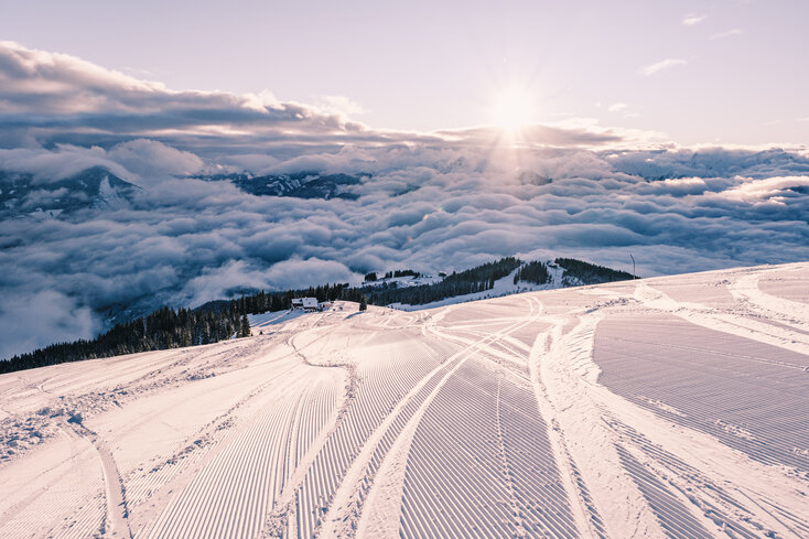 Sunrise at the Ski'n'Brunch on the Schmittenhöhe | © Zell am See-Kaprun Tourismus