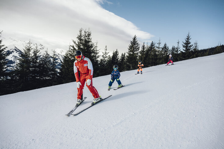Winterurlaub in Zell am See-Kaprun: Skikurs für die Kids  | © Zell am See-Kaprun Tourismus