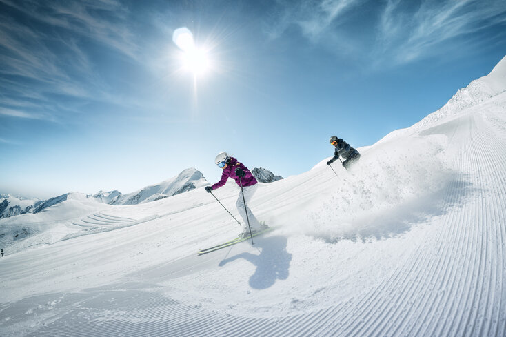Winter in Zell am See-Kaprun: Sporty skiing fun on the Kitzsteinhorn glacier | © Kitzsteinhorn