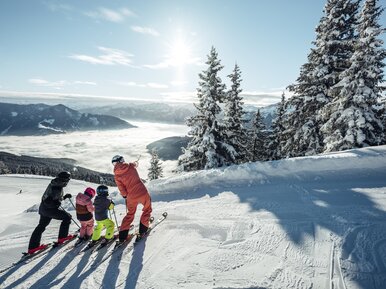 Skiing holiday with children in Zell am See-Kaprun | © Zell am See-Kaprun Tourismus