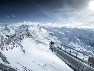 Panoramaplattform als Teil der Gipfelwelt 3000 | © Kitzsteinhorn