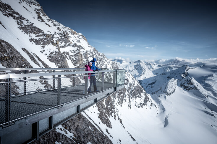Enjoy the view of the Hohe Tauern National Park | © Kitzsteinhorn