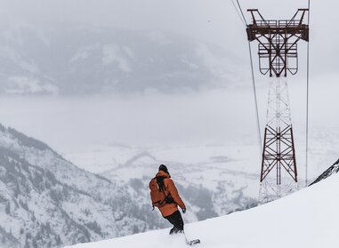 Fresh snow on the Kitzsteinhorn ensures perfect conditions | © Zell am See-Kaprun Tourismus