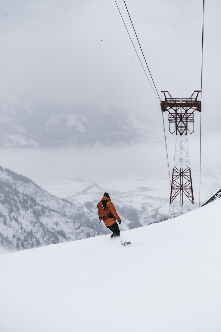 Fresh snow on the Kitzsteinhorn ensures perfect conditions | © Zell am See-Kaprun Tourismus