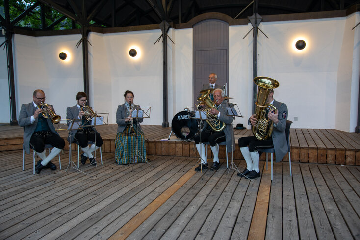 Traditional music at Magic Lake Show Zell am See-Kaprun | © Zell am See-Kaprun Tourismus