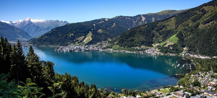 View of the glacier, mountain, lake region of Zell am See-Kaprun | © Faistauer Photography