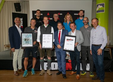  Press conference for the IRONMAN Pre Race in Zell am See-Kaprun | © Zell am See-Kaprun Tourismus