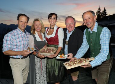 Festspiele der Alpinen Küche auf der Schmittenhöhe gemeinsam mit Erich Egger und Renate Ecker  | © Franz Neumayr