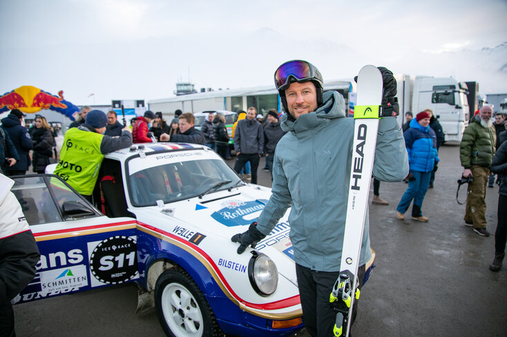 Numerous celebrities were represented at the GP Ice Race | © Nikolaus Faistauer
