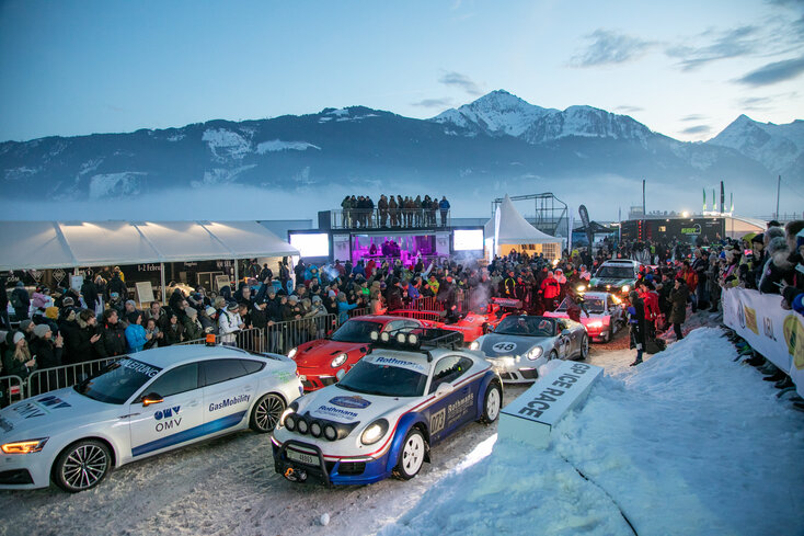Start of the second GP Ice Race | Zell am See-Kaprun | © Nikolaus Faistauer