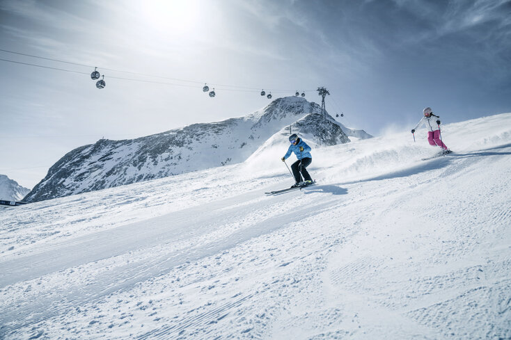 Glacier skiing area in Zell am See-Kaprun | © Kitzsteinhorn