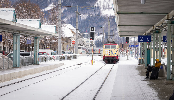 Environmentally friendly arrival in the holiday region of Zell am See-Kaprun | © Zell am See-Kaprun Tourismus