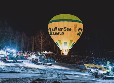 The night of the balloons thrilled with the show | © EXPA/FEI
