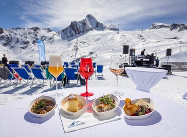 Feinste Kulinarik auf 2.600 Metern am Kitzsteinhorn | © Niki Faistauer