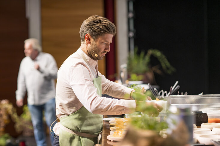 Top chefs showed their skills on stage | © SalzburgerLand Tourismus 