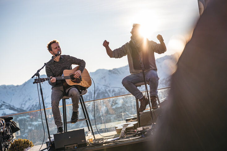 Great music and fantastic weather on the Schmittenhöhe | © Johannes Radlwimmer