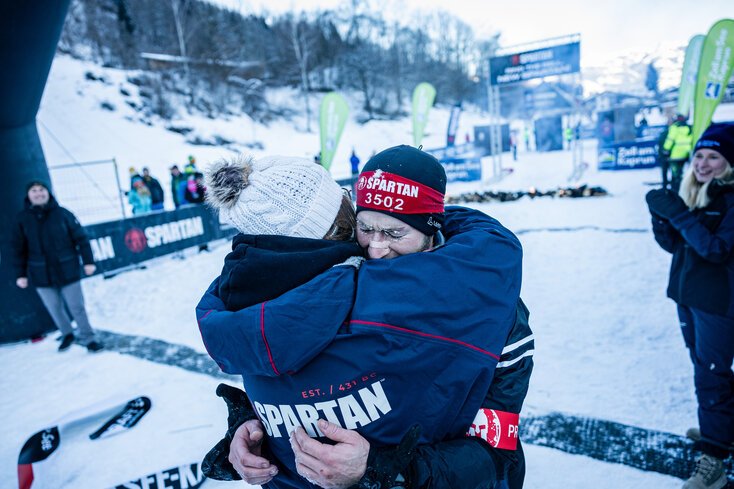 The Winter Spartan Race lived up to its name | © Zell am See-Kaprun Tourismus