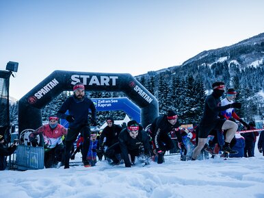Das Winter Spartan Race war mit knapp 2000 Teilnehmern ein voller Erfolg | © Zell am See-Kaprun Tourismus