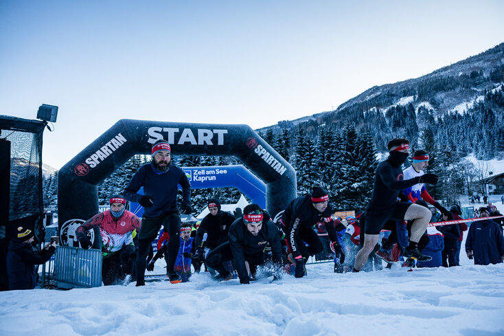 The Winter Spartan Race was a complete success with almost 2000 participants | © Zell am See-Kaprun Tourismus
