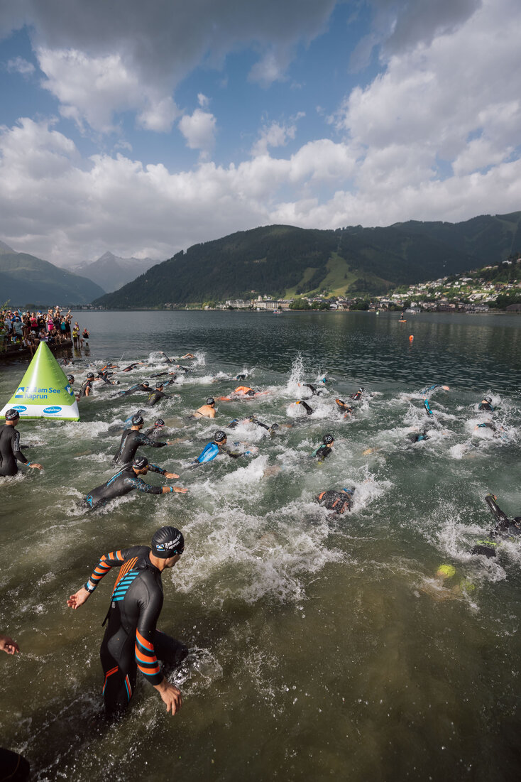 Trizell Start 2024 Schwimmbewerb | © Zell am See-Kaprun Tourismus