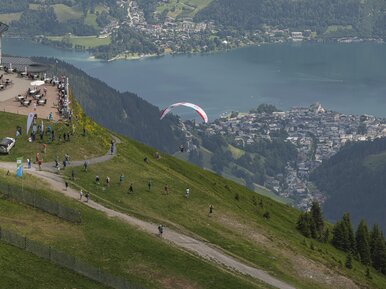 Red Bull X-Alps Turnpoint auf der Schmittenhöhe | © zooom / Sebastian Marko