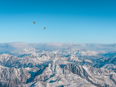 Mit dem Heißluftballon über alle Berge | © Zell am See-Kaprun Tourismus